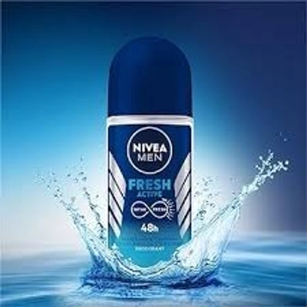 Nivea Fresh Blue Men'S Roll On Deo - 50 ml