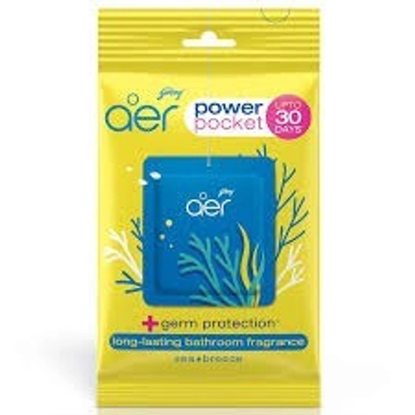 Godrej Aer Power Pocket - Sea Breeze Room Freshener - 10 g