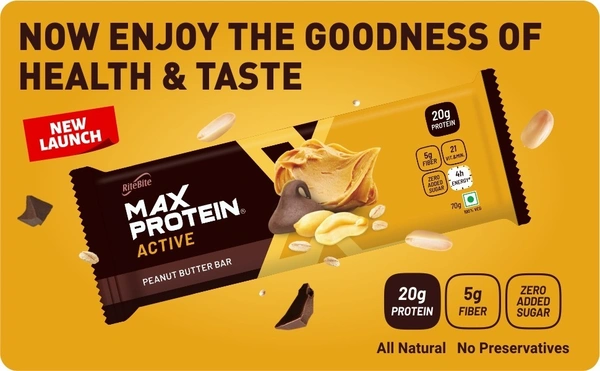 Max Protein Active Peanut Butter Protein Bar