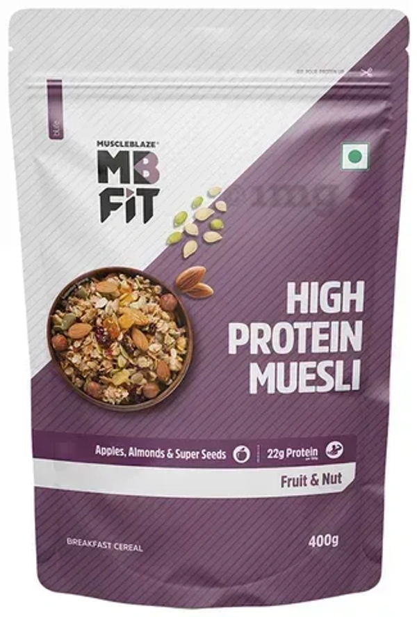 Max Protein High Protein Muesli 400Gm - 400gm
