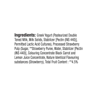 Epigamia Strawberry Flavoured Greek Yogurt
