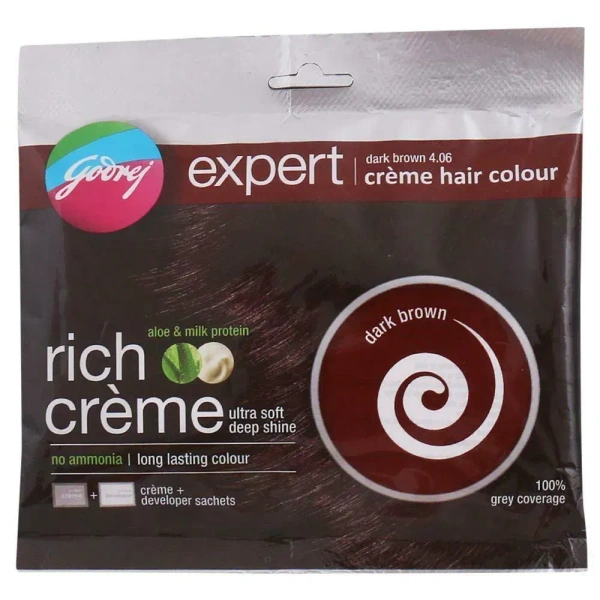 godrej expert Hair Color For Women & Men (Natural Brown) - 20 g