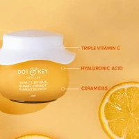 Dot & Key Pineapple Glow Vitamin C Sleeping Mask - 60 ml