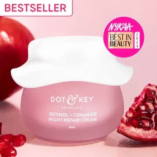 Dot & Key Retinol + Ceramide Night Cream for Fine Lines & Wrinkles - 60 ml