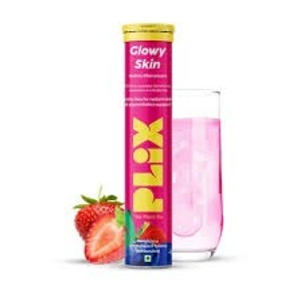 Plix The Plant Fix Glowy Skin Effervescent - 15 tablets