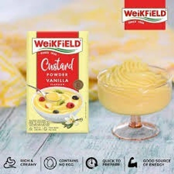 Weikfield Custard Powder Vanilla Flavoured - 100 g