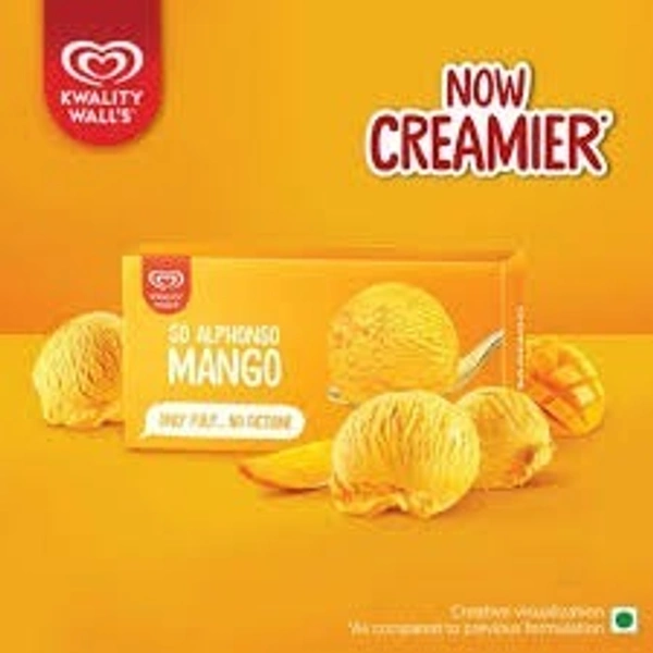Kwality Walls So Alphonso Mango Party Pack - 700 ml