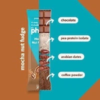 Phab Mocha Nut Fudge - 11G Protein Bar - 35 g