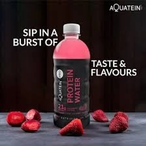 Aquatein - Strawberry - 21G Protein Infused Water - 500 ml