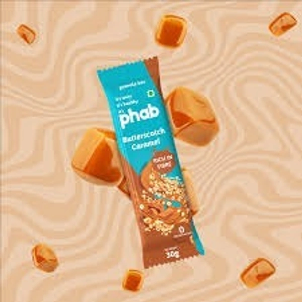 Phab Butterscotch Caramel - Granola Bar - 35 g