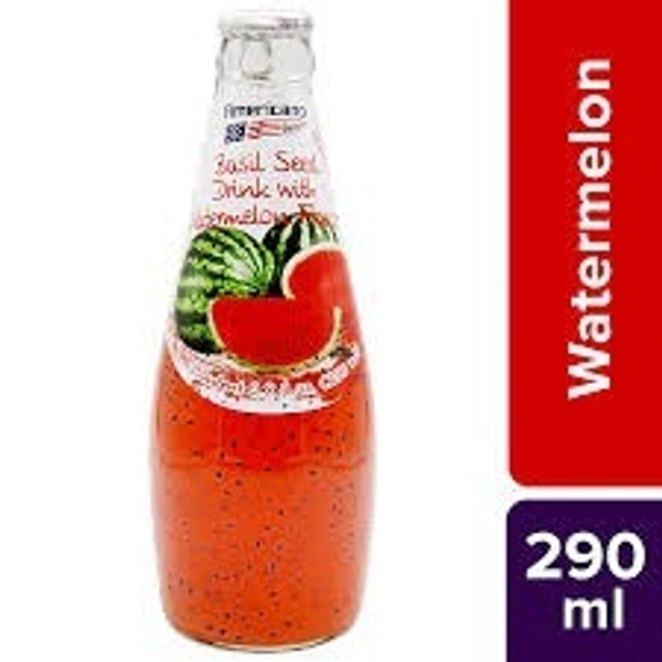 Americano  Basil Seed With Watermelon Drink - 290ml