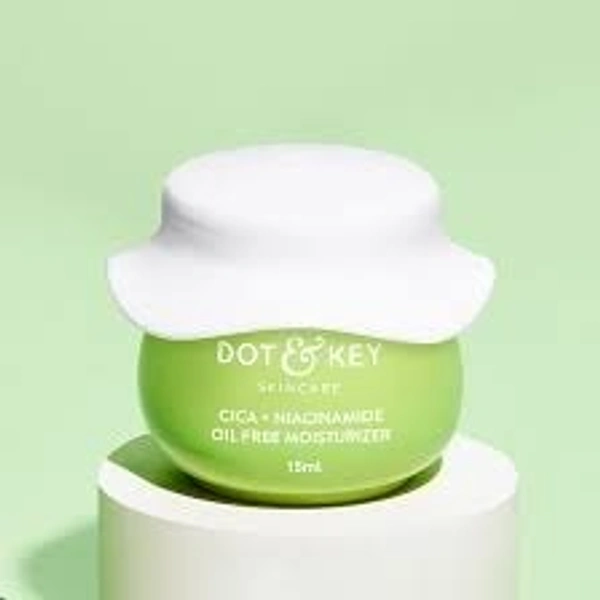 Dot & Key Cica Calming Oil Free Moisturizer for Acne Prone Skin - 60 ml
