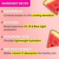 Dot & Key Watermelon Cooling Hyaluronic Sunscreen SPF 50+, PA++ - 80 g