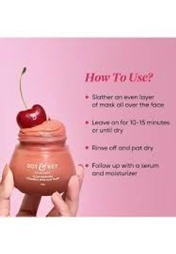 Dot & Key Glow Reviving Pink Clay Mask + Vitamin C - 85 g