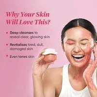 Dot & Key Glow Reviving Pink Clay Mask + Vitamin C - 85 g