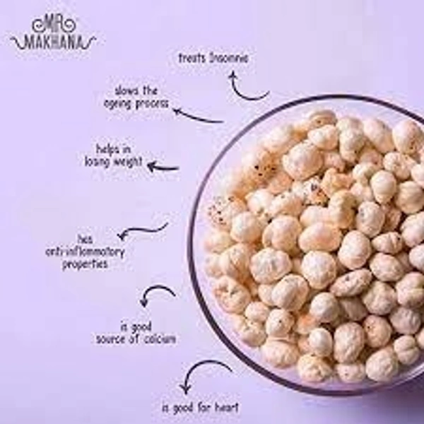 Mr Makhana Himalayan Salt & Pepper Flavoured Makhana - 55g