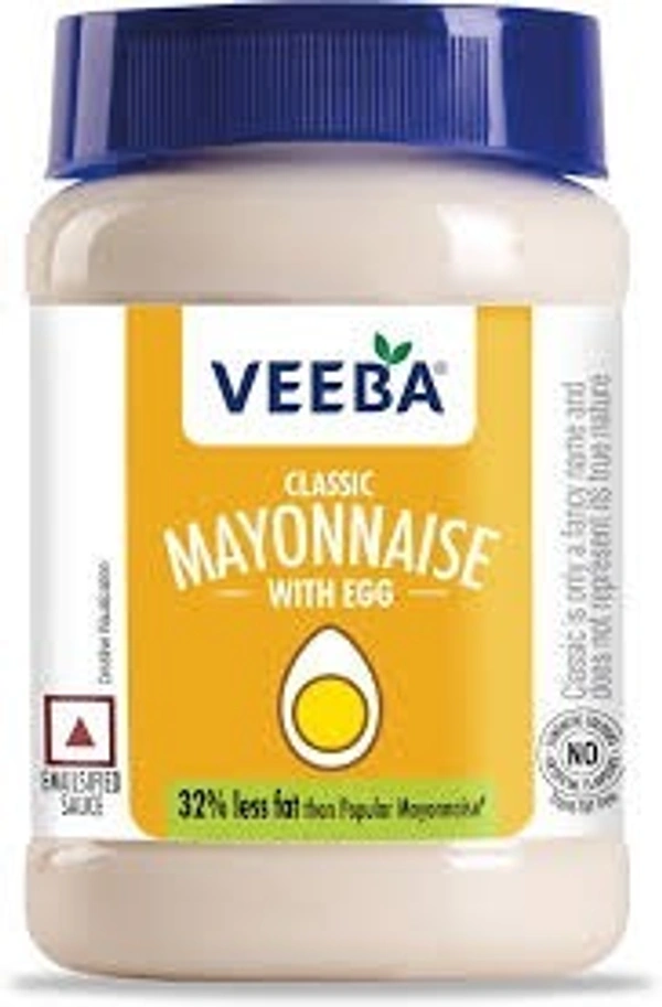 Veeba Classic Mayonnaise With Egg - 250 gm