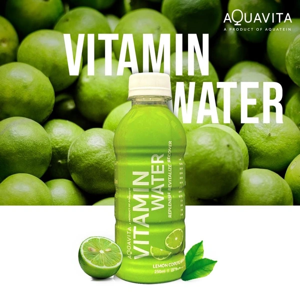 Aquatein - Vitamin Water- Lemon Cooler - 250ml