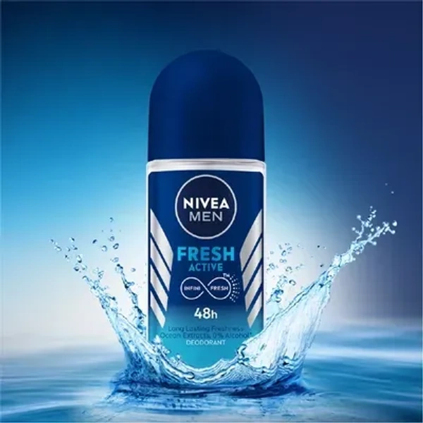 Nivea Men Fresh Active Deodorant  - 25ml