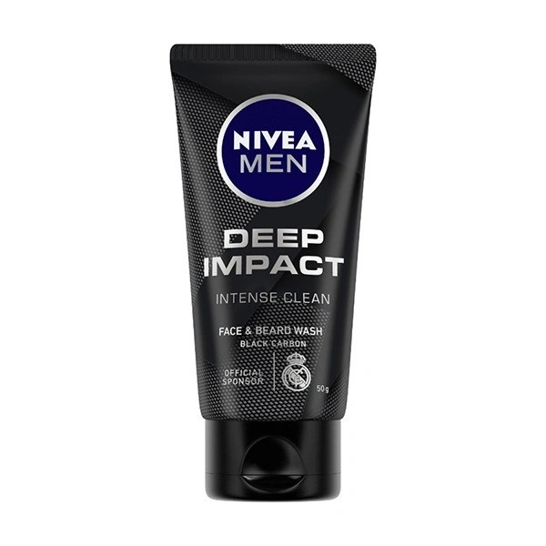 Nivea Man Deep Impact Face Wash - 100 g