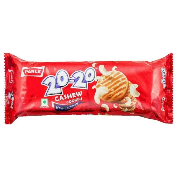 Parle 20-20 Cashew Cookies  - 200g