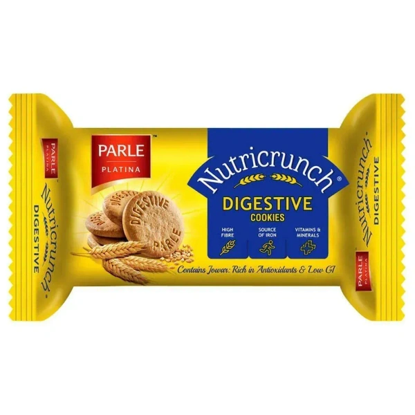 Parle Nutricrunch Banana & Cinnamon Digestive Cookies - 75 gm