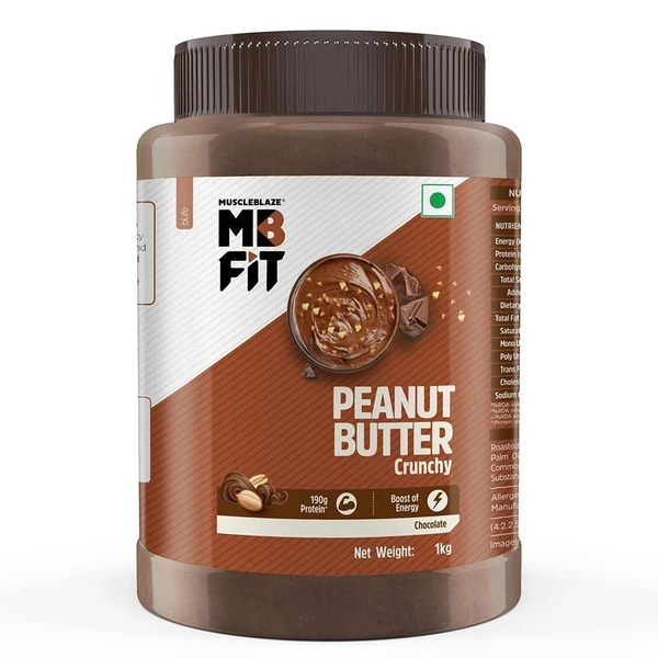 Muscle Blaze Peanut Butter Crunchy - 750 gm