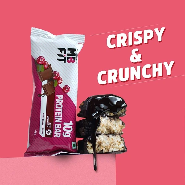 Muscle Blaze 10Gm Choco Cranberry Protein Bar