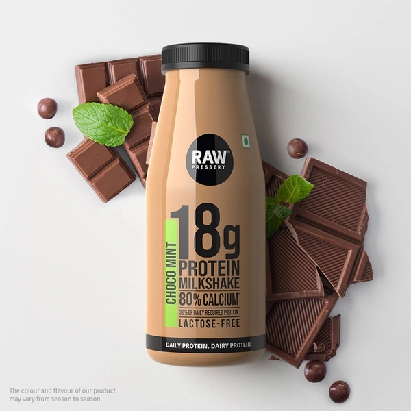 Raw Pressery Choco Mint Protein Milkshake