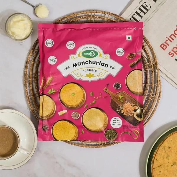 Shanta G Manchurian Round Khakhra - 200 g