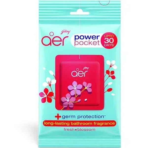 Godrej Aer Power Pocket - Fresh Blossom Room Freshener - 10 g