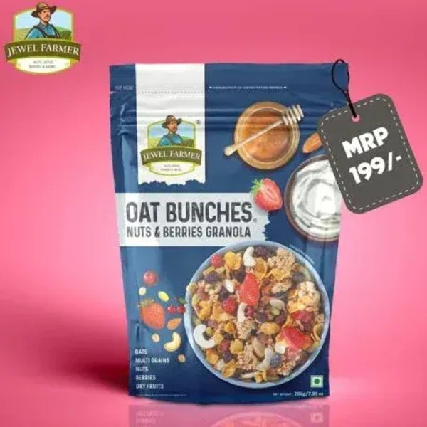 Jewel farmer Jewel Farmer Nut & Berries - Granola - 200 g