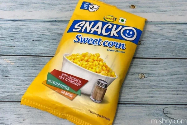 Act 2 Snacko Chaat Masala - Sweet Corn - 103 g