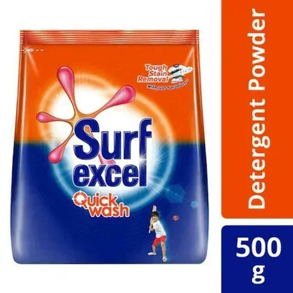 Surf Excel Quick Wash Detegent Powder - 500 g