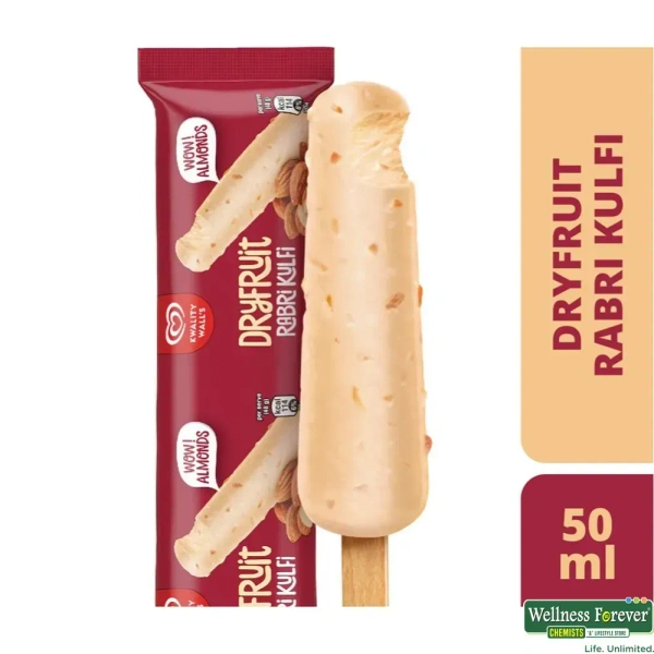 Kwality Walls Dry Fruit Rabdi Kulfi Ice Cream - 70 ml