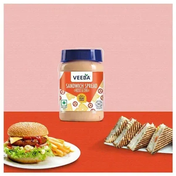 Veeba Sandwich Spread Cheese & Chilli - 250 gm