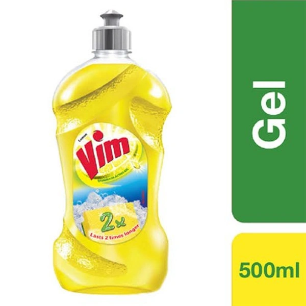 Vim Lemon Dishwash Gel - 500 ml
