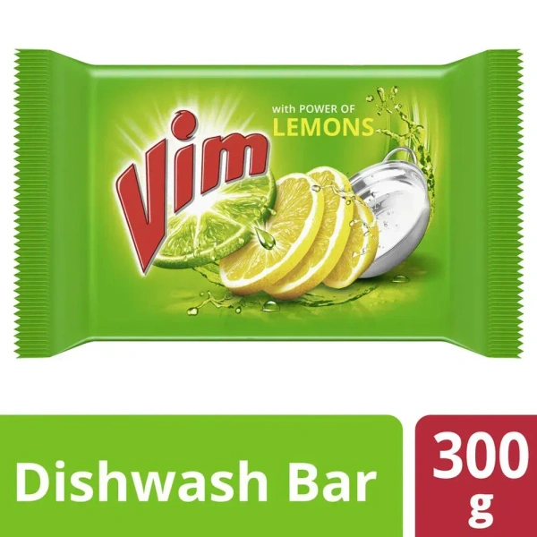 Vim Lemon Dishwash Bar - 300 g