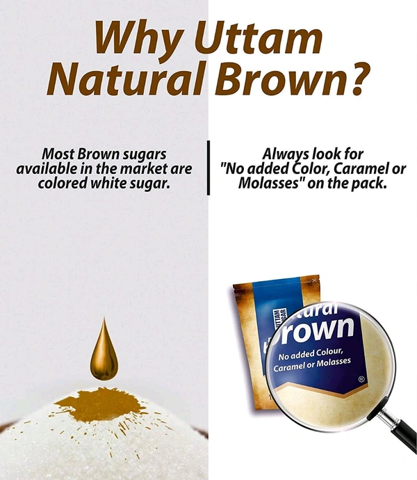 Uttam Brown Sugar /Shakkar Powder - 250gm