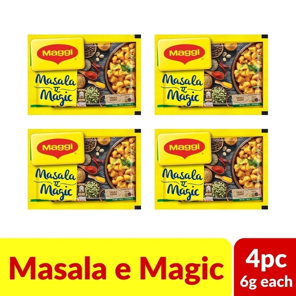 Maggi Masala A Magic Sachet  - 6gm×4Pc