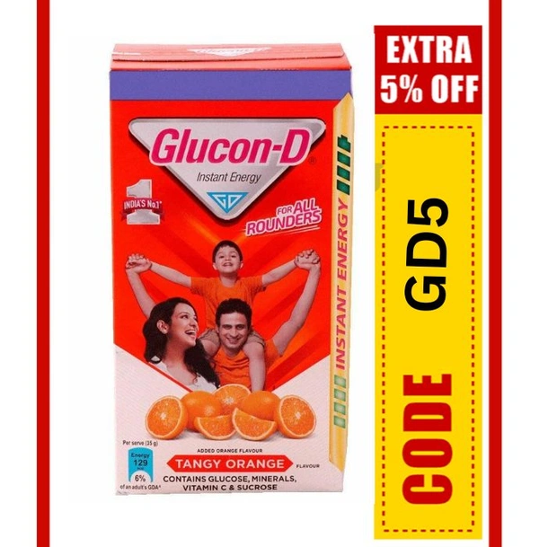Heinz Glucon D Orange  - 450gm