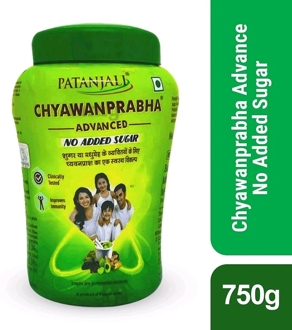 Patanjali  Chyawanprabha Advance Sugerfree  - 750g