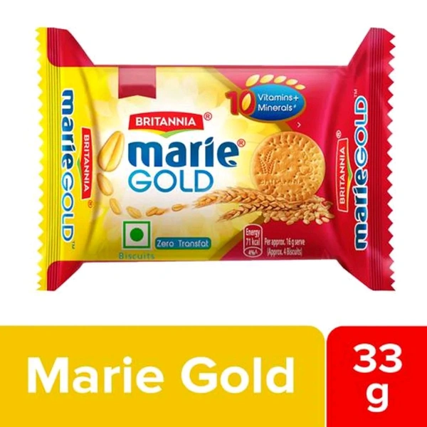 Britannia Marie Gold Biscuits - 33gm