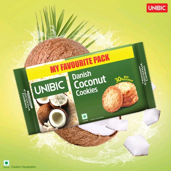 UNIBIC Danish Coconut Cookies - 300g