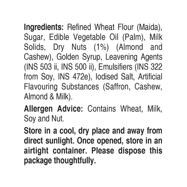 Unibic Cashew Badam Cookies - 500g