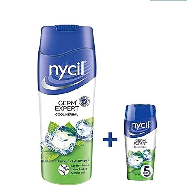 Nycil Germ Expert Powder 150gm + Nycil 50gm Pack Free - 150g+50g