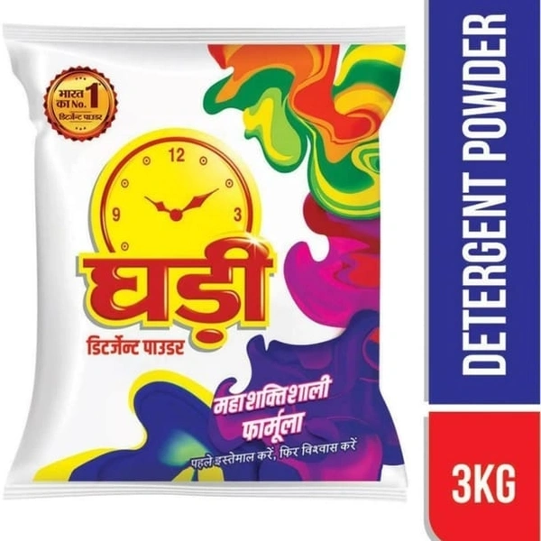 Ghadi Detergent Powder / Surf - 3Kg
