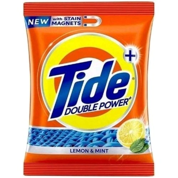 Tide Plus Detergent Powder (Lemon and Mint) - 500gm