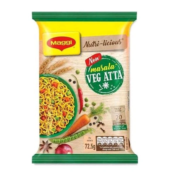Maggi Masala Veg Atta Noodles - 72.5gm