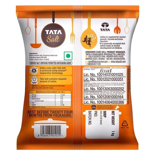 Tata Salt / Tata Namak  - 1kg